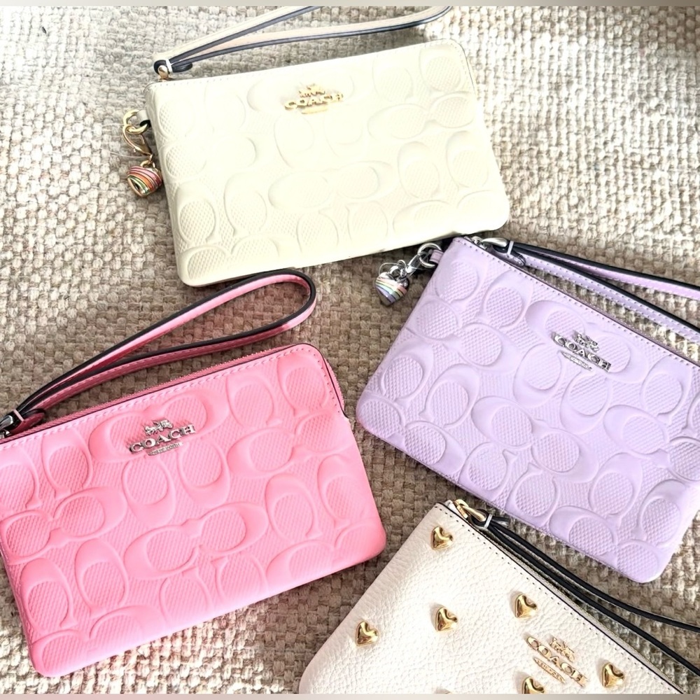 Zip Wristlet COACH